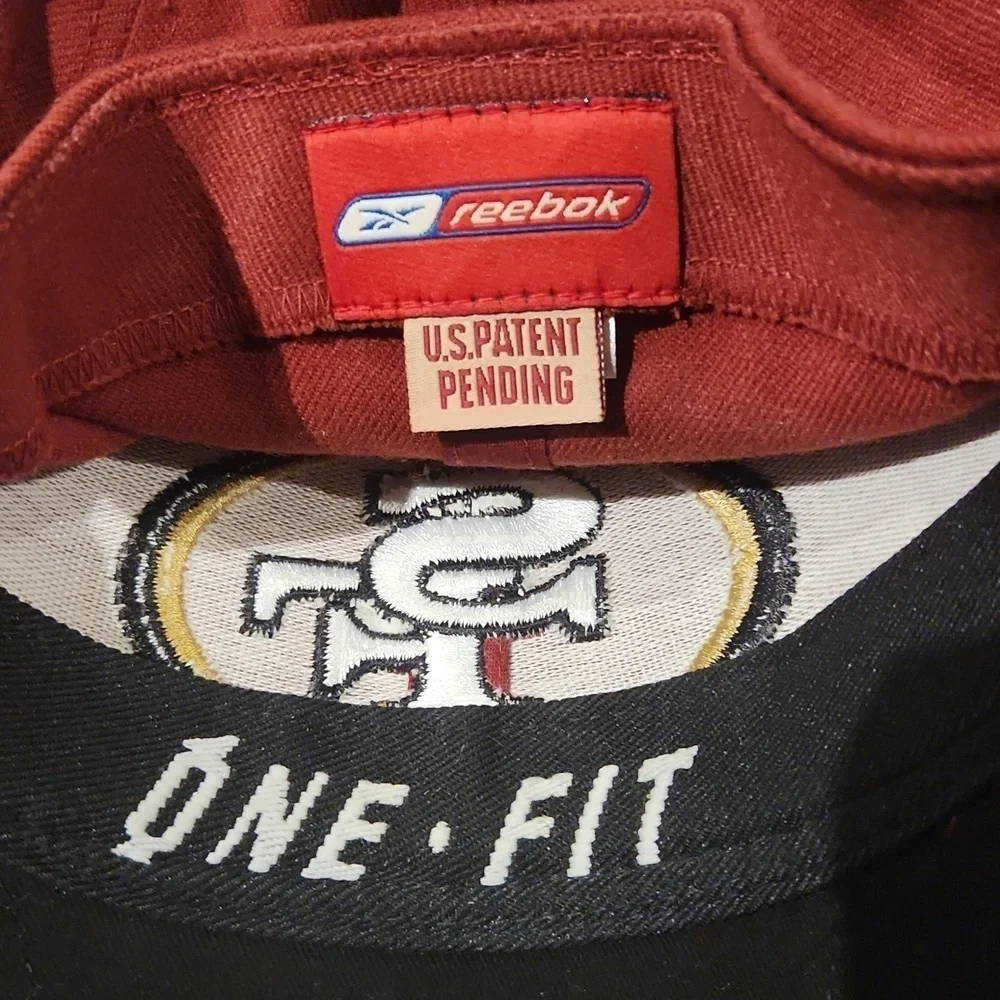 Reebok Maroon SF 49ers Vintage Genesis Emerge One Size Stretch Hat
